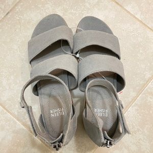 Eileen fisher platform sandals